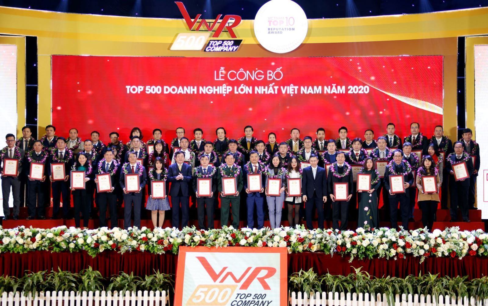 Tập đoàn Đất Xanh Group được vinh danh VNR500 doanh nghiệp lớn nhất VN 2020