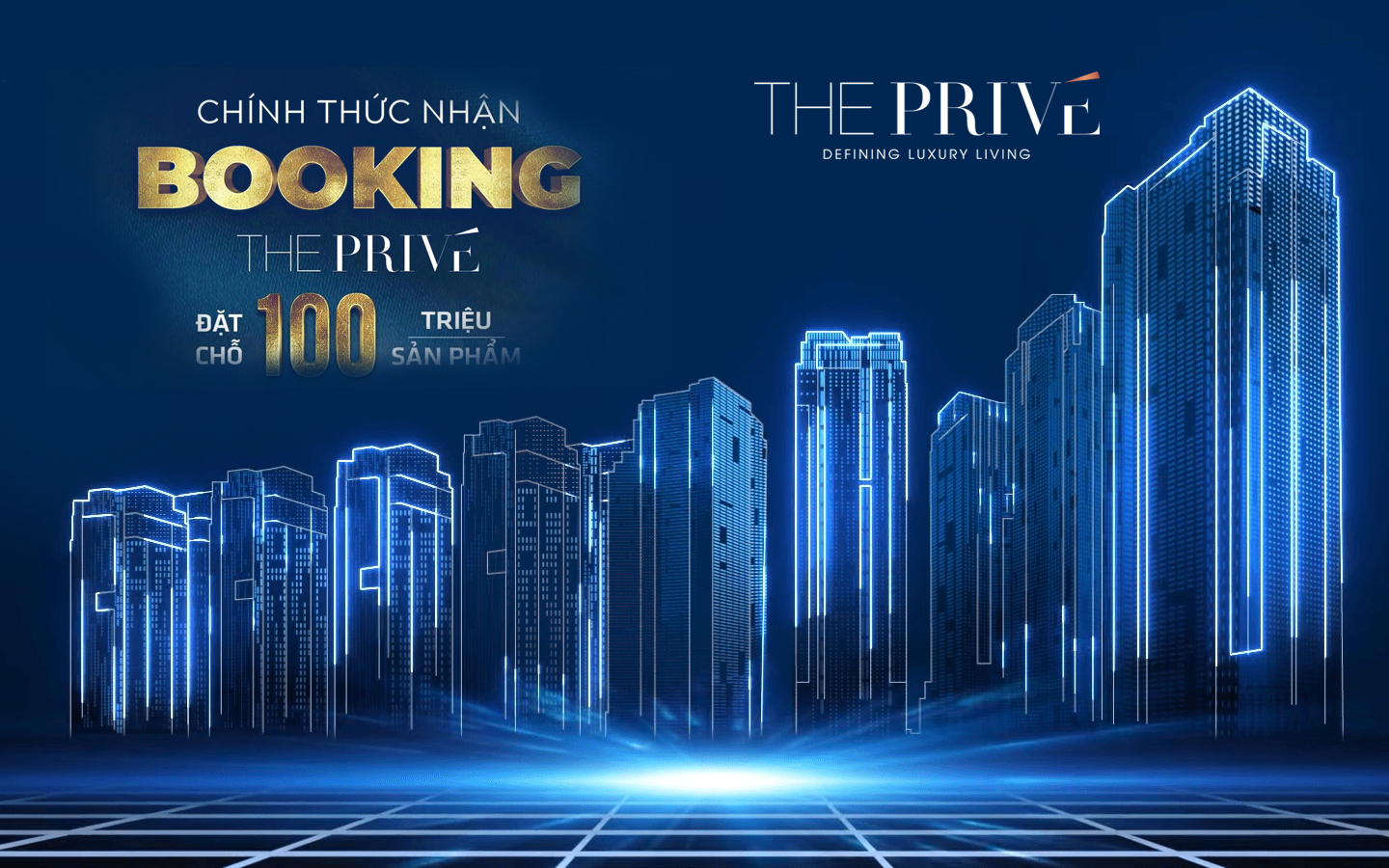 Banner Booking The Privé Quận 2