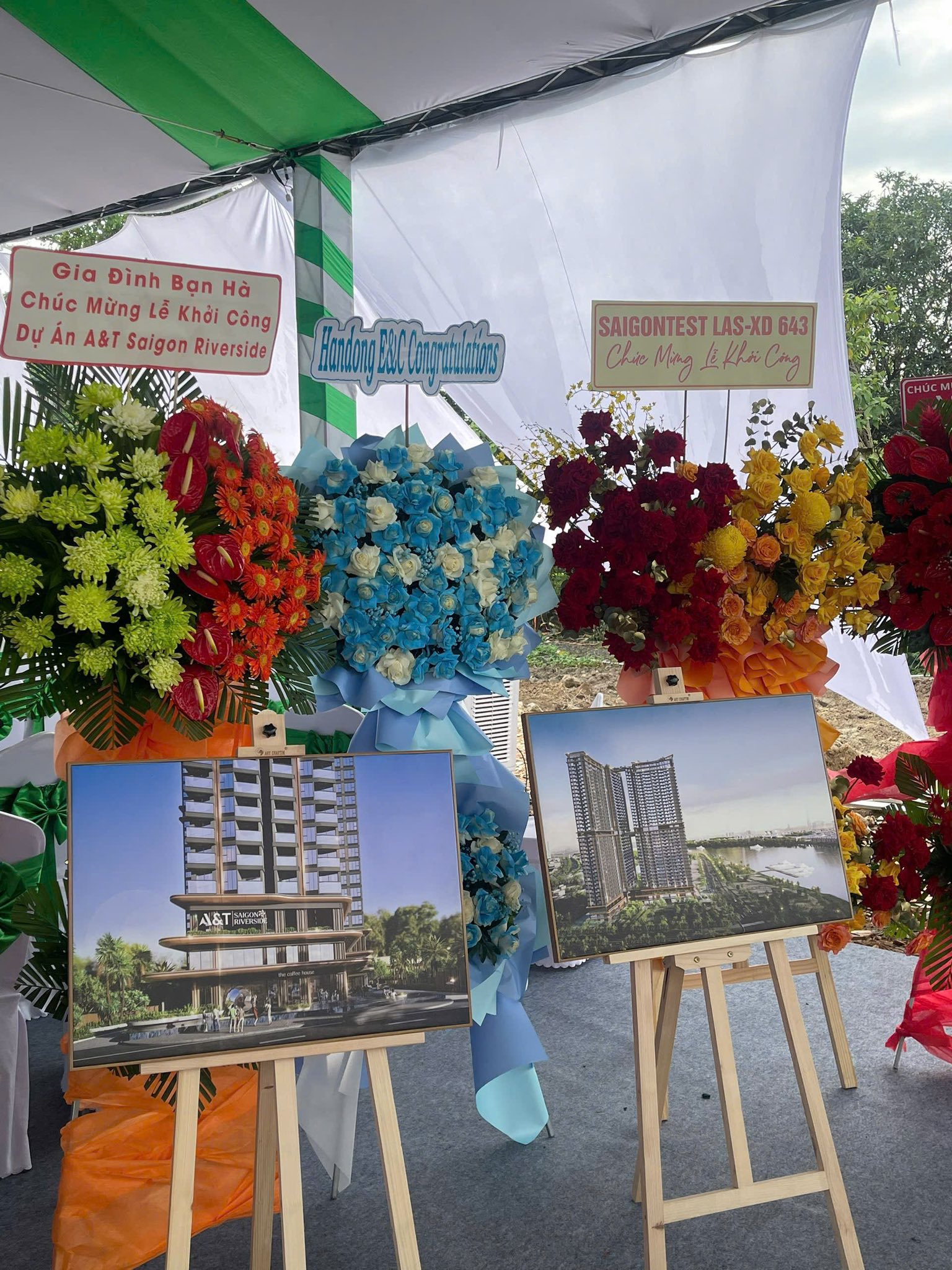 Lễ Khởi Công Dự án A&t Saigon Riverside 2