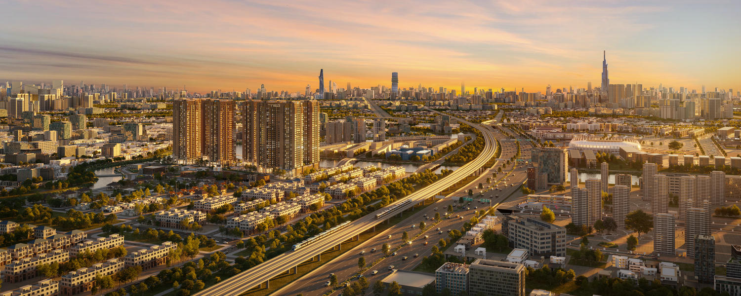Phối Cảnh Panorama Dự án The Privé