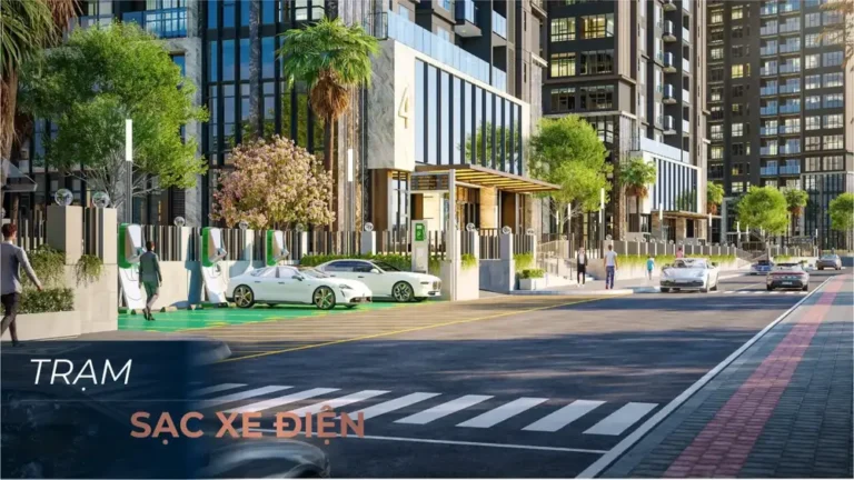Tiện ích Trạm Sạc Xe điện Dự án The Privé